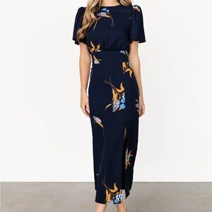 Baltic Born (Sugarlips brand) Eleanor Dress in Navy Floral